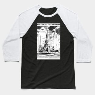 Worlds tallest building Palace of the Soviets Baseball T-Shirt